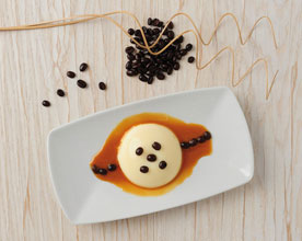 Panna cotta di bufala al creme caramel